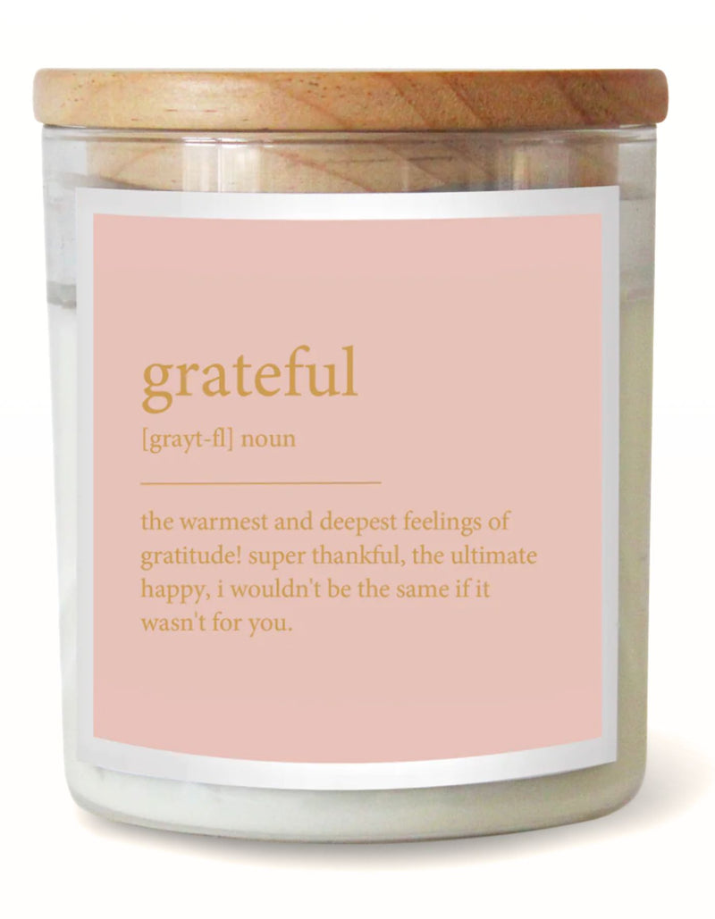 Limited Edition - Dictionary Grateful Candle