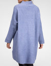 Kenzie Oversize Knit Jumper in Blue